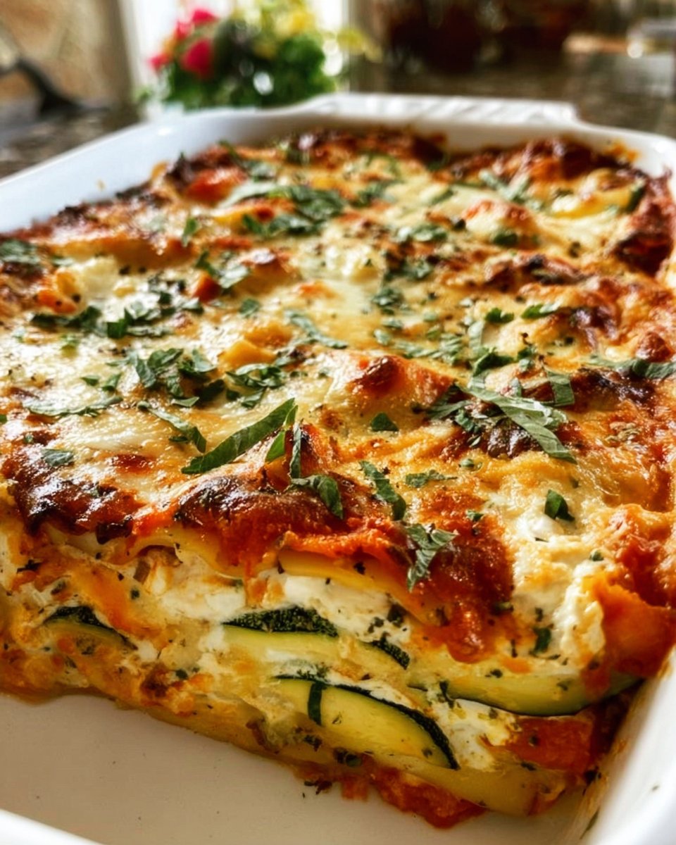 Gluten-Free Vegetarian Lasagna