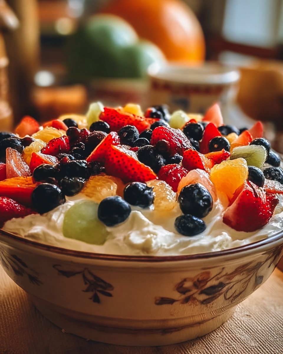 Cheesecake Fruit Salad