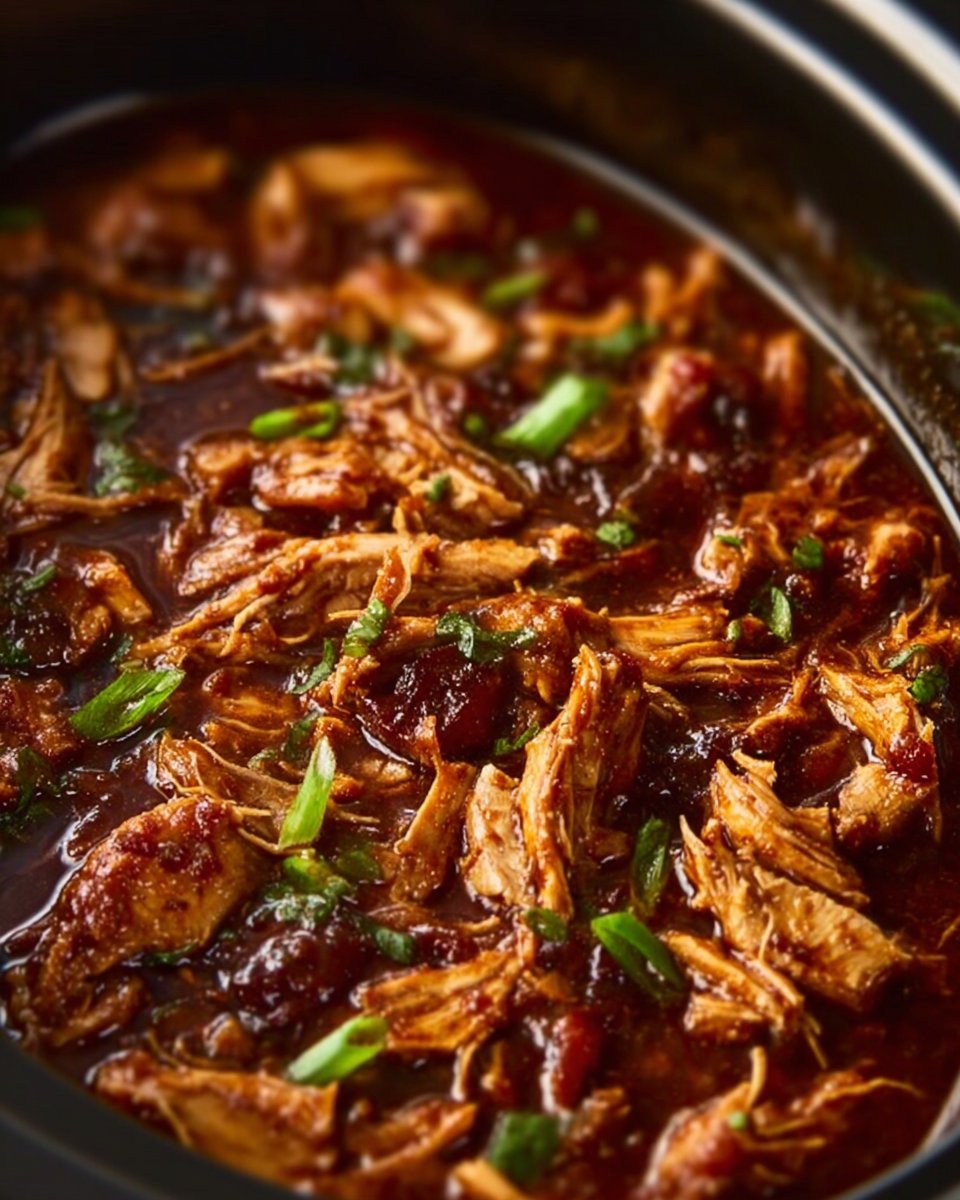 Crock Pot Bourbon Chicken