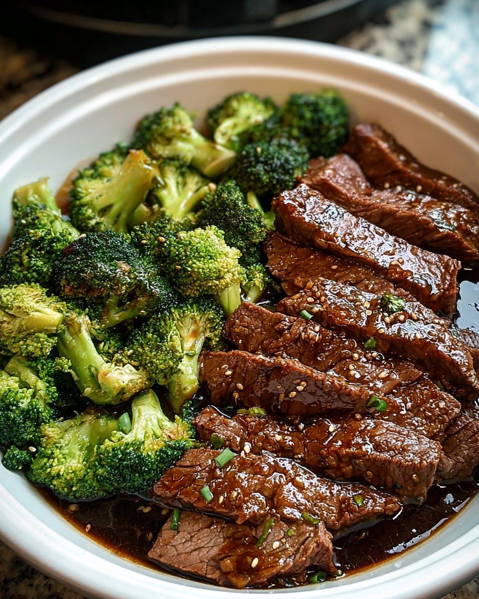Slow Cooker Beef and Broccoli