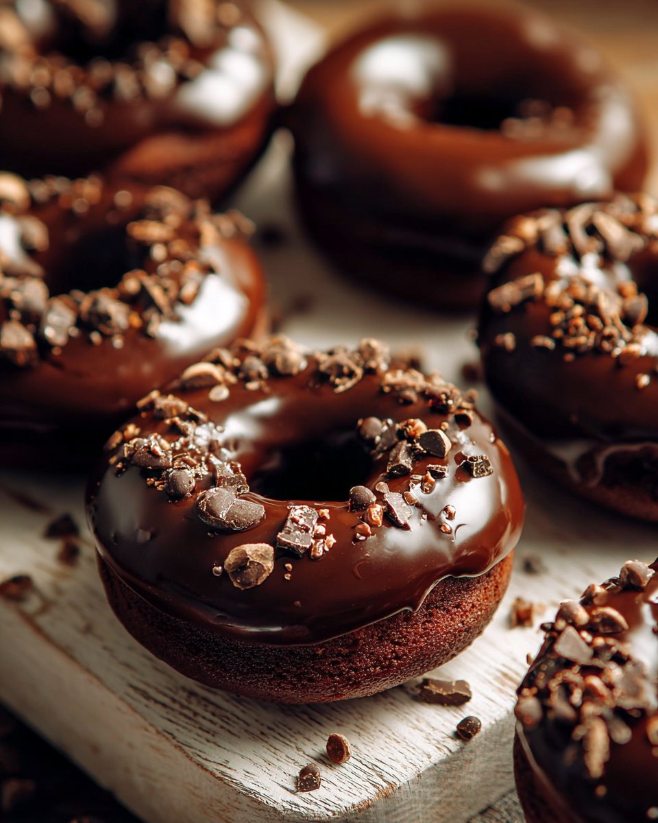 Irresistible Chocolate Cake Donuts Recipe