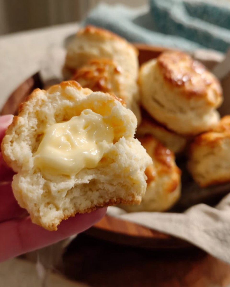 Paula Deen Sour Cream Biscuits