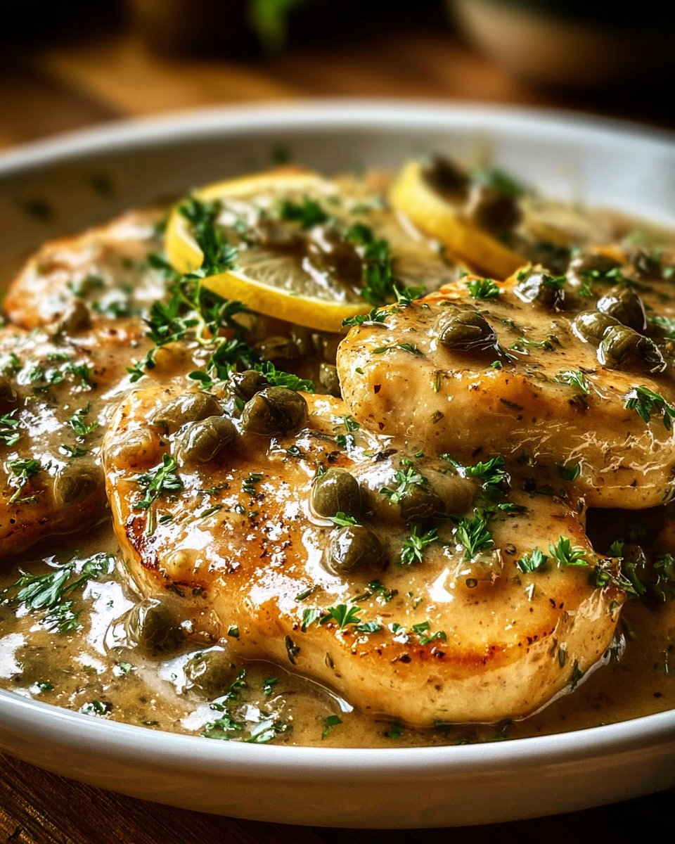 Crockpot Chicken Piccata