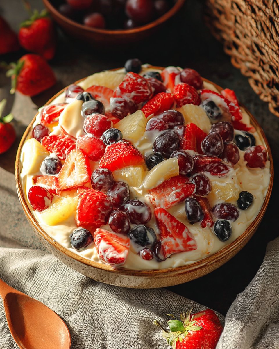 Cheesecake Fruit Salad