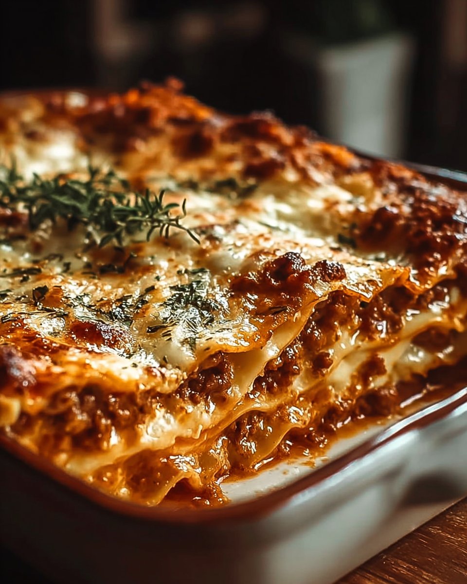 Classic Homemade Lasagna