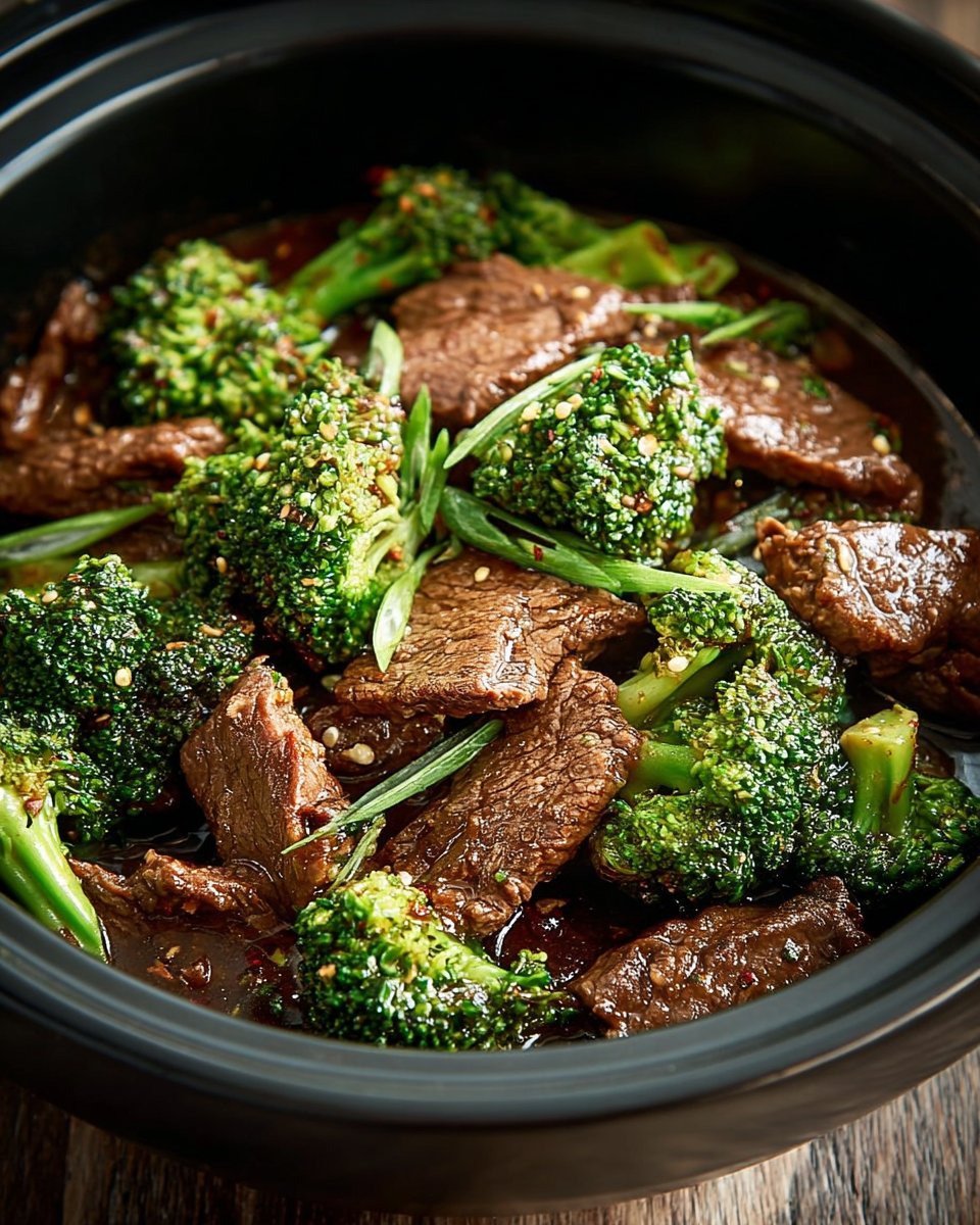 Slow Cooker Beef and Broccoli