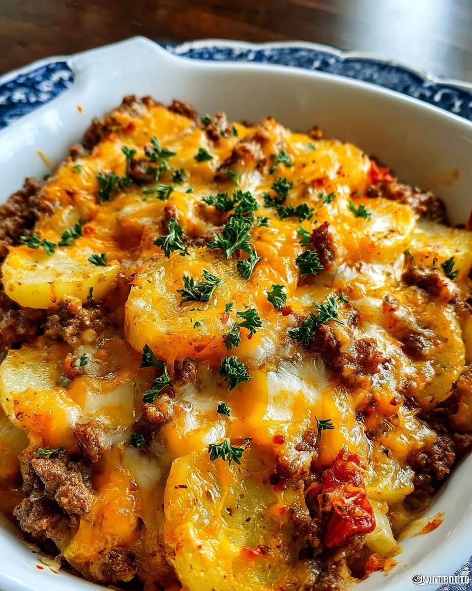 Hobo Casserole with Ground Beef & Potatoes – Quick & Delicious!