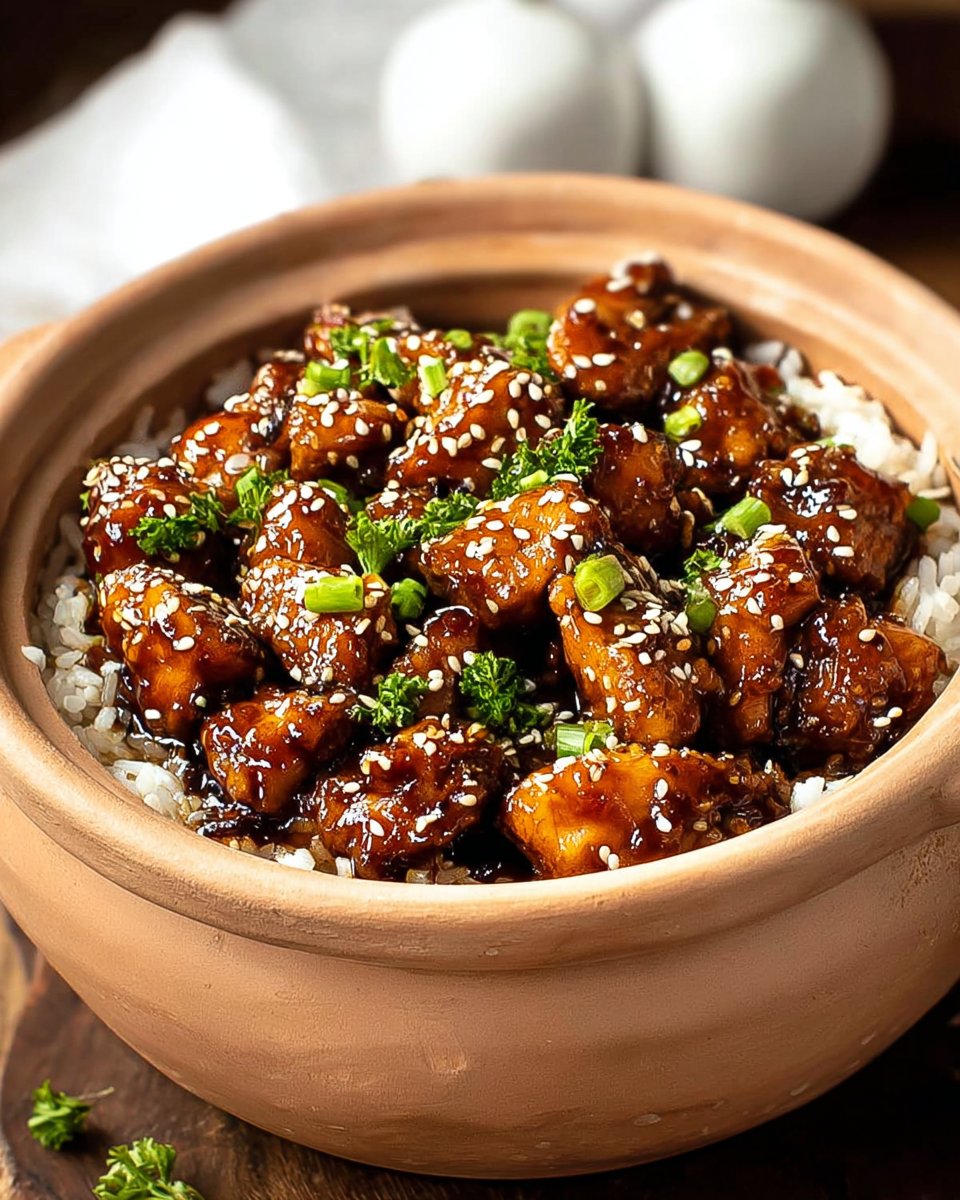 Crock Pot Sesame Chicken