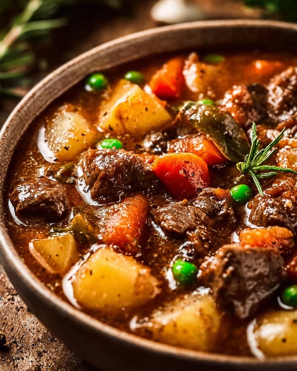 Comforting Crockpot Beef Stew