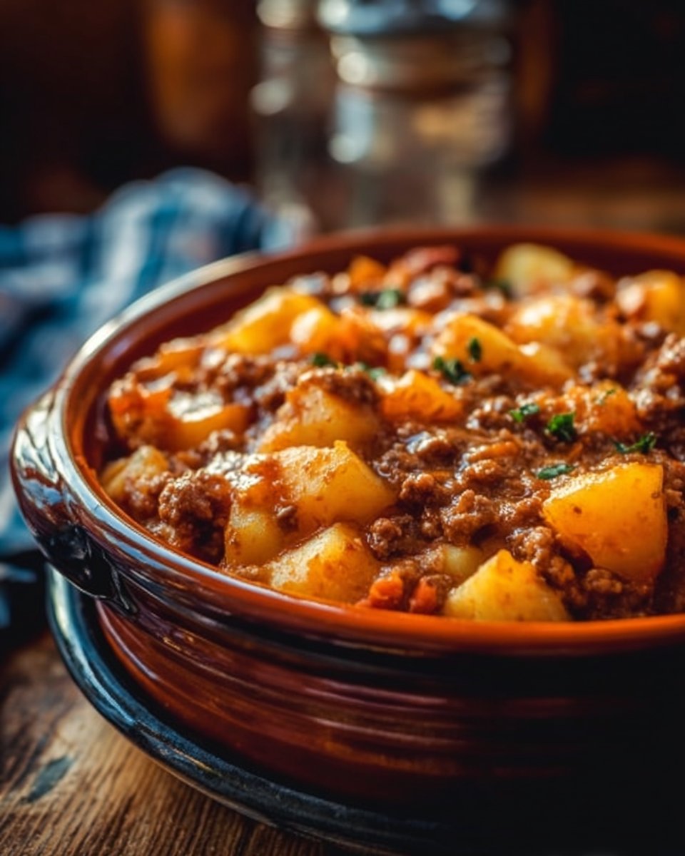 Slow Cooker Cowboy Casserole