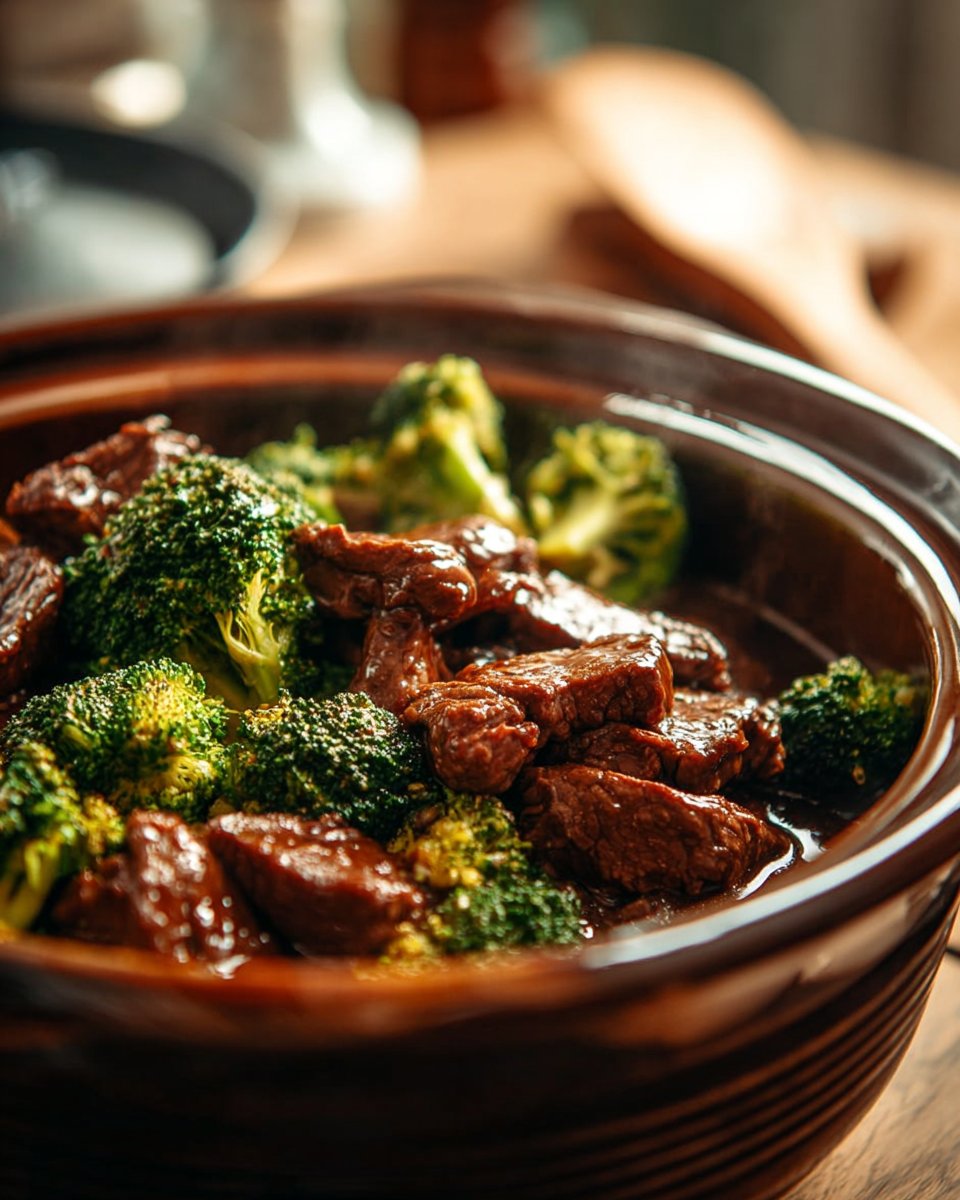 Crockpot Beef and Broccoli