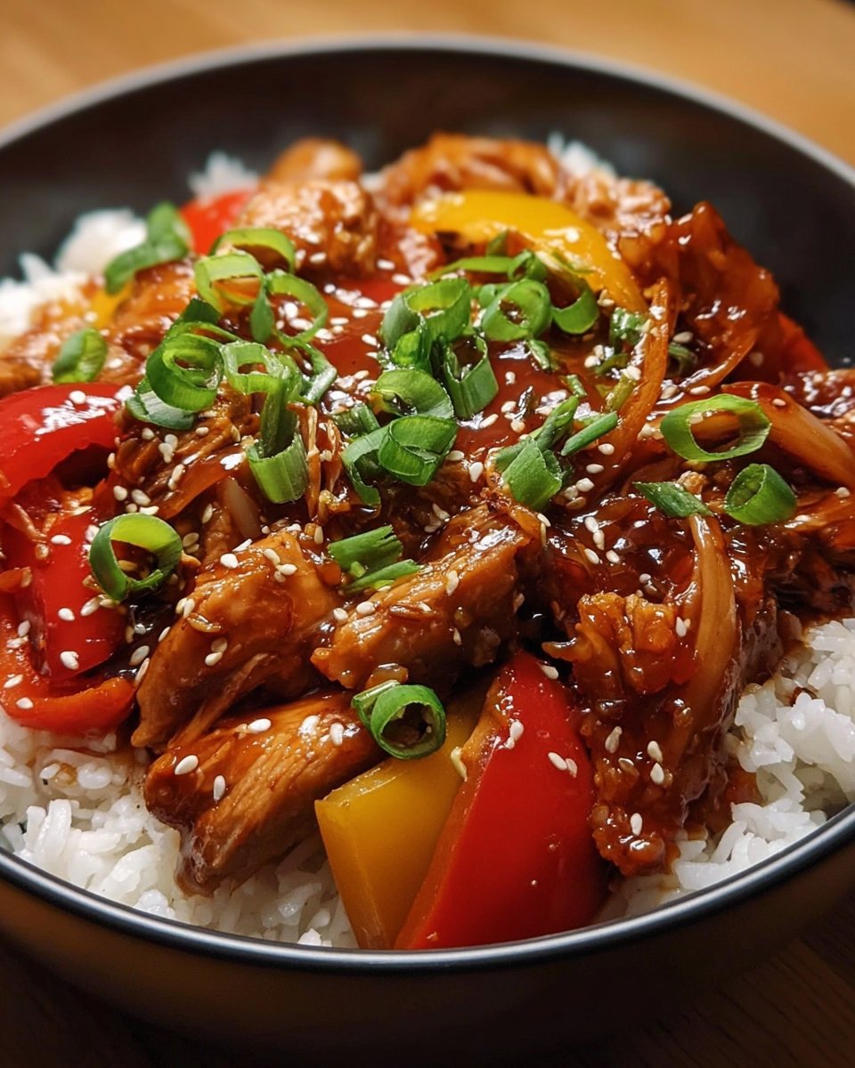 Slow Cooker Sweet Chili Chicken