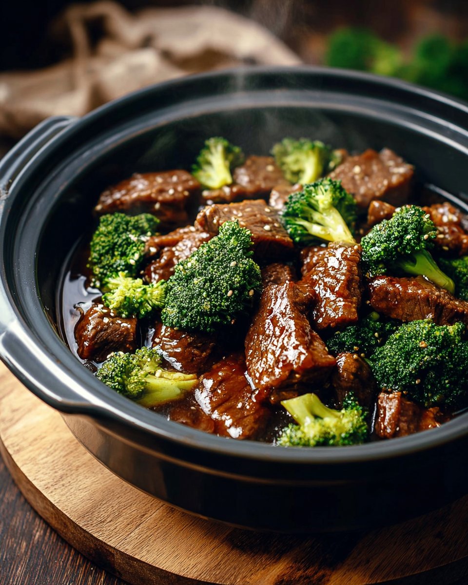Slow Cooker Beef and Broccoli