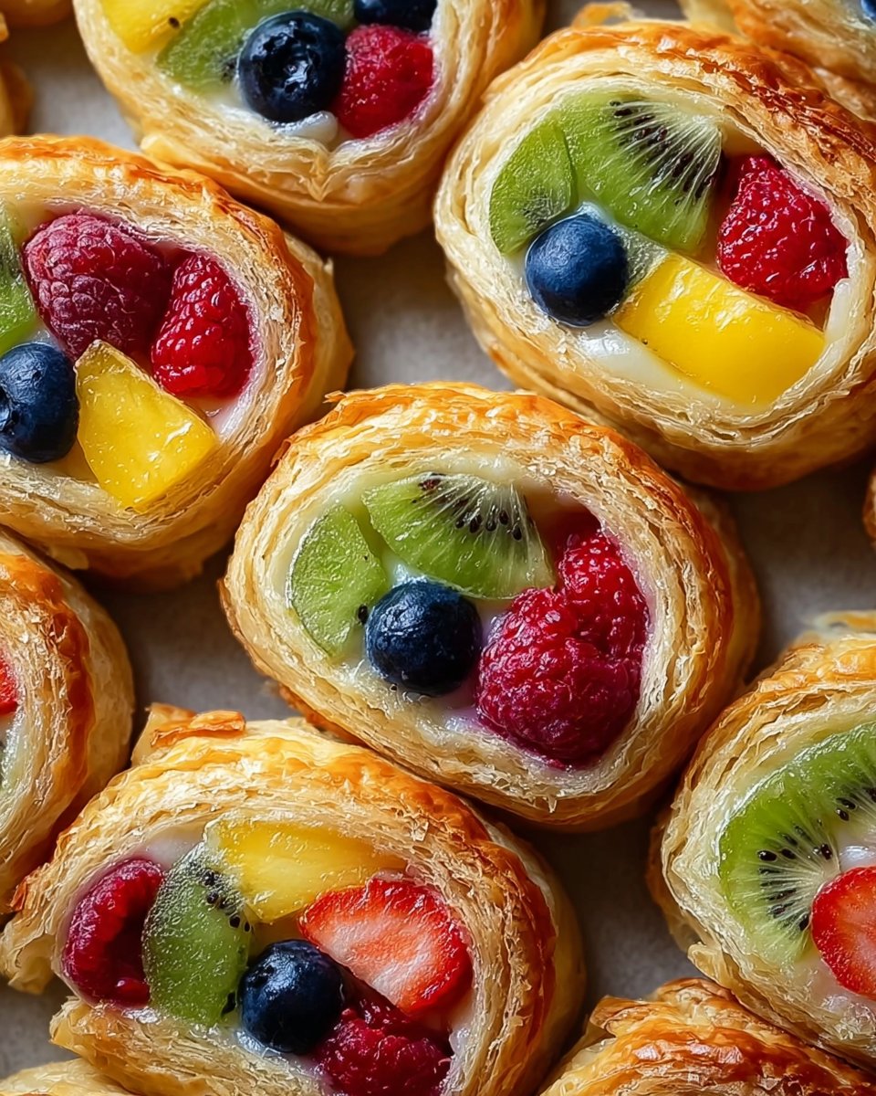 Cheesecake Fruit Salad Roll Ups Recipe