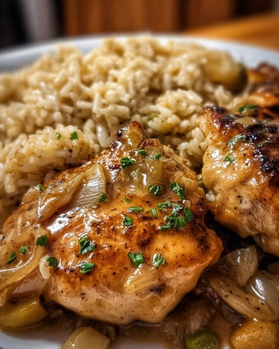 Crock Pot No Peek Chicken with Rice