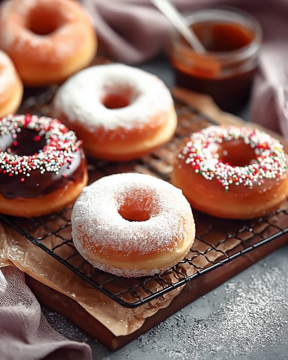 2-Ingredient Baked Cake Donuts