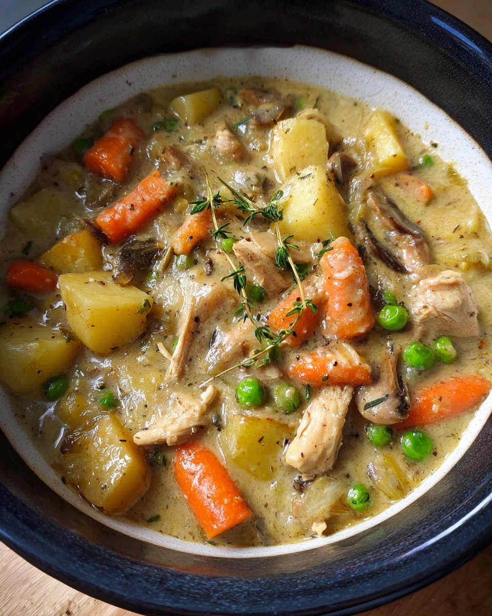 Creamy Chicken Stew Without the Cream