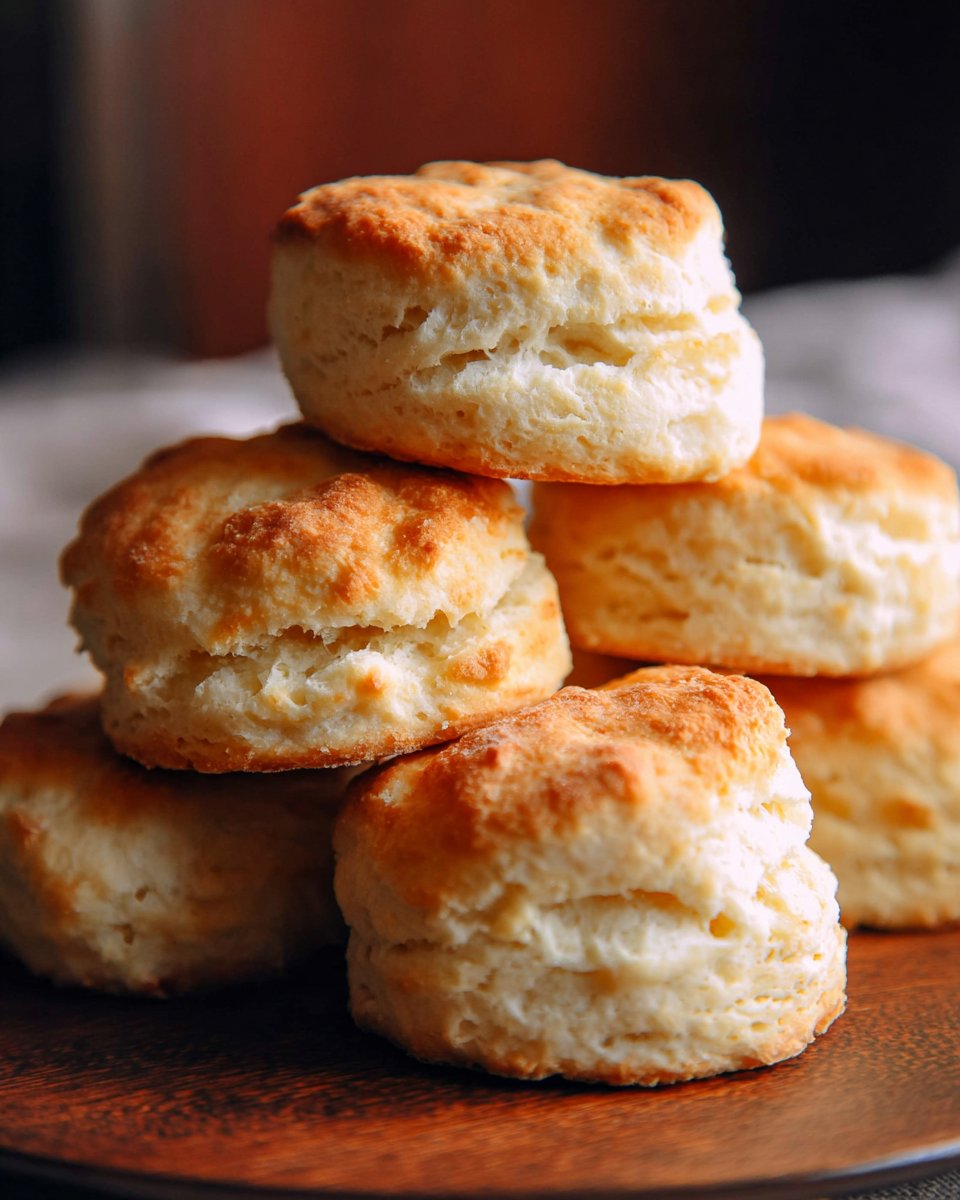 Easy 3 Ingredient Self-Rising Flour Biscuits (+Video)