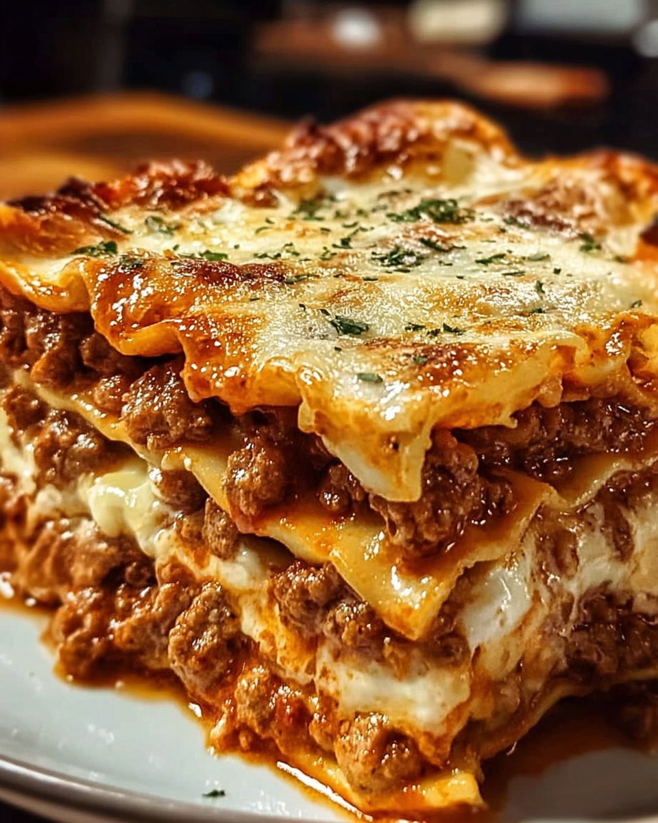 Classic Homemade Lasagna