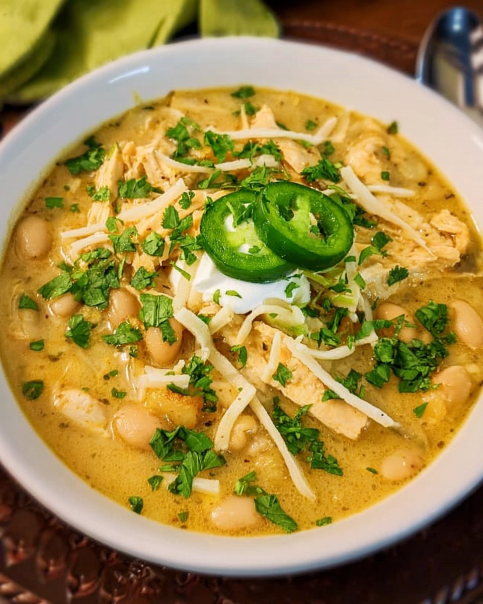 Instant Pot White Chicken Chili
