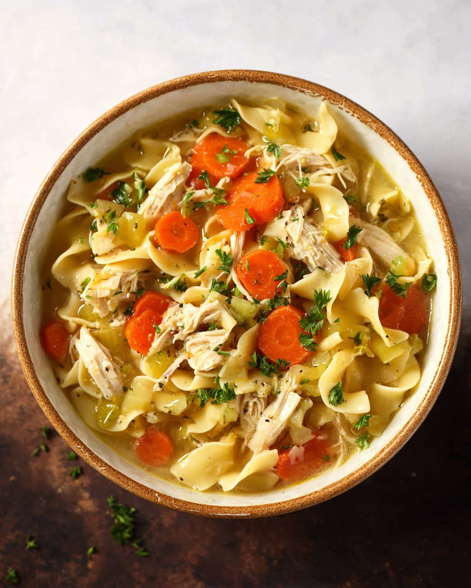 Slow Cooker Chicken Noodle Soup