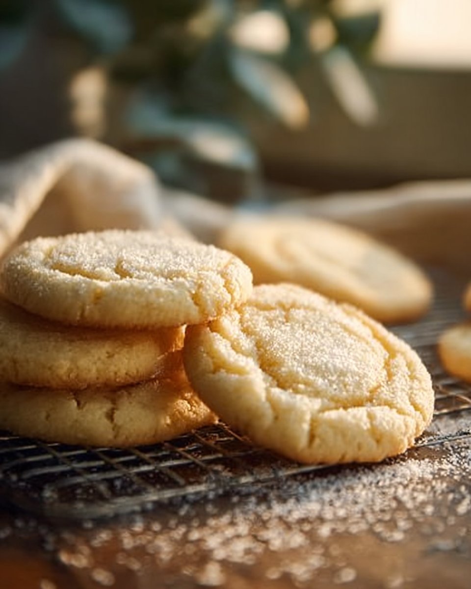 3 Ingredient Sugar Cookies