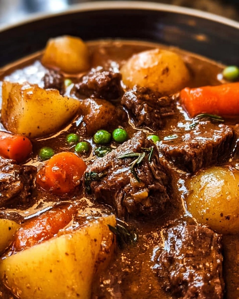Comforting Crockpot Beef Stew