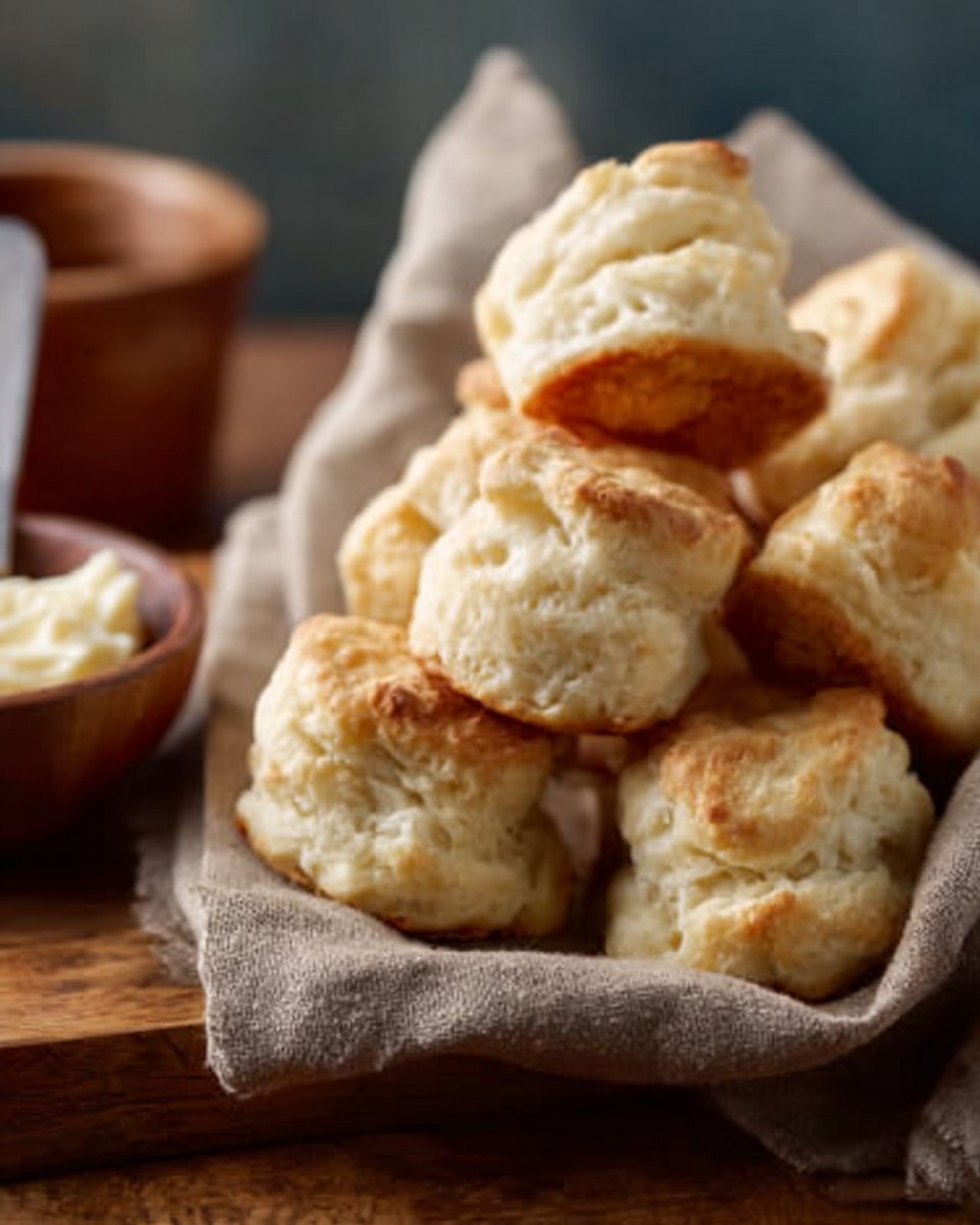 Paula Deen Sour Cream Biscuits