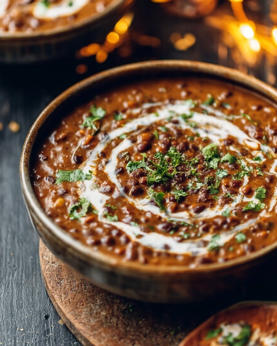 Vegan Black Lentil Curry