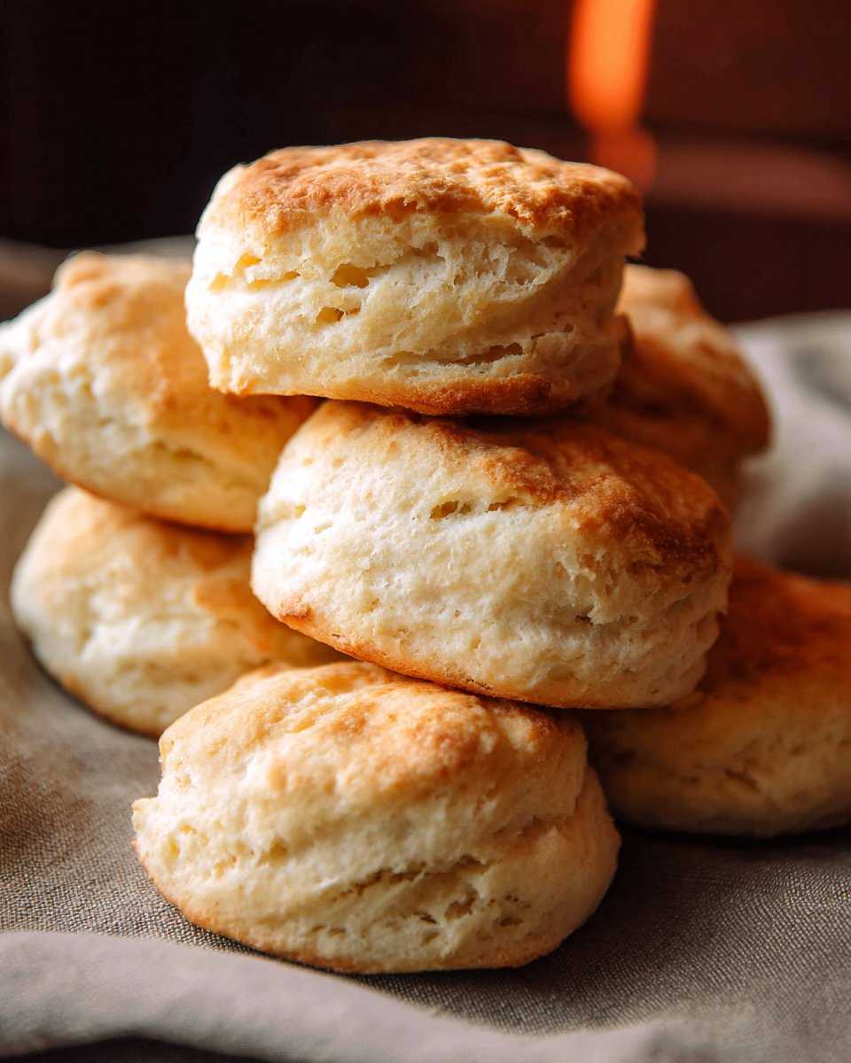 Easy 3 Ingredient Self-Rising Flour Biscuits (+Video)