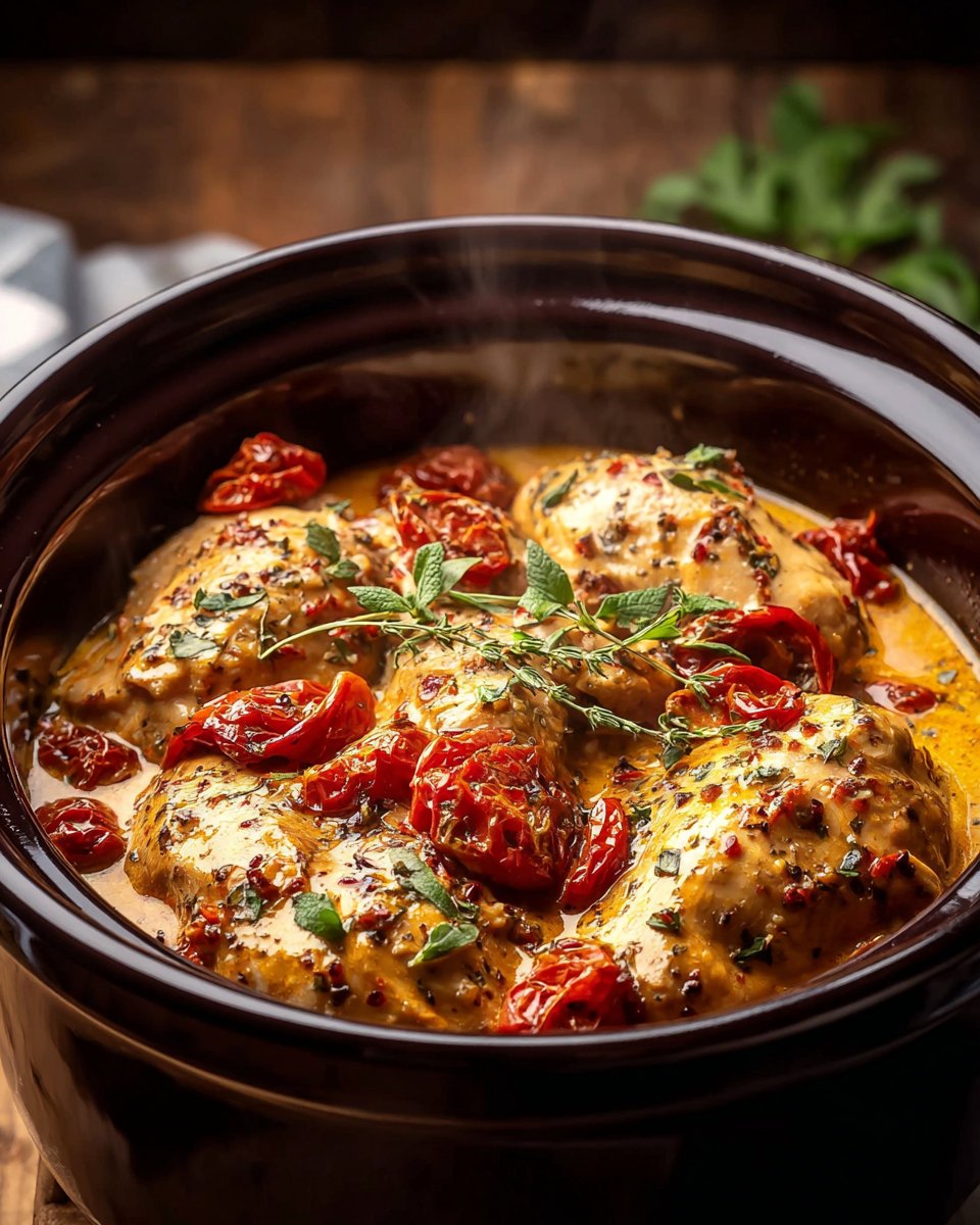 Dump & Go Crockpot Marry Me Chicken