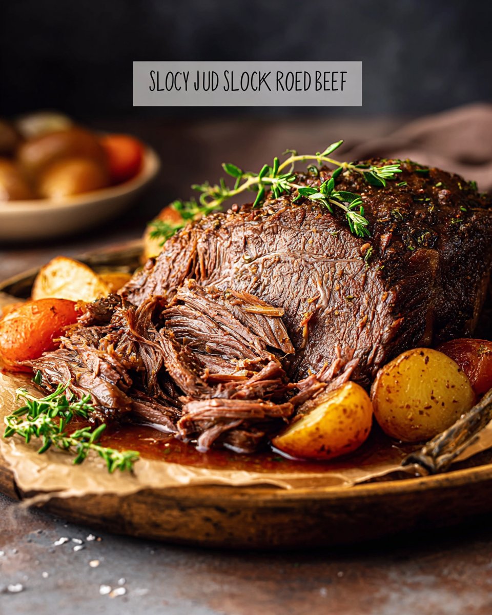 Delicious Slow Cooker Roast Beef