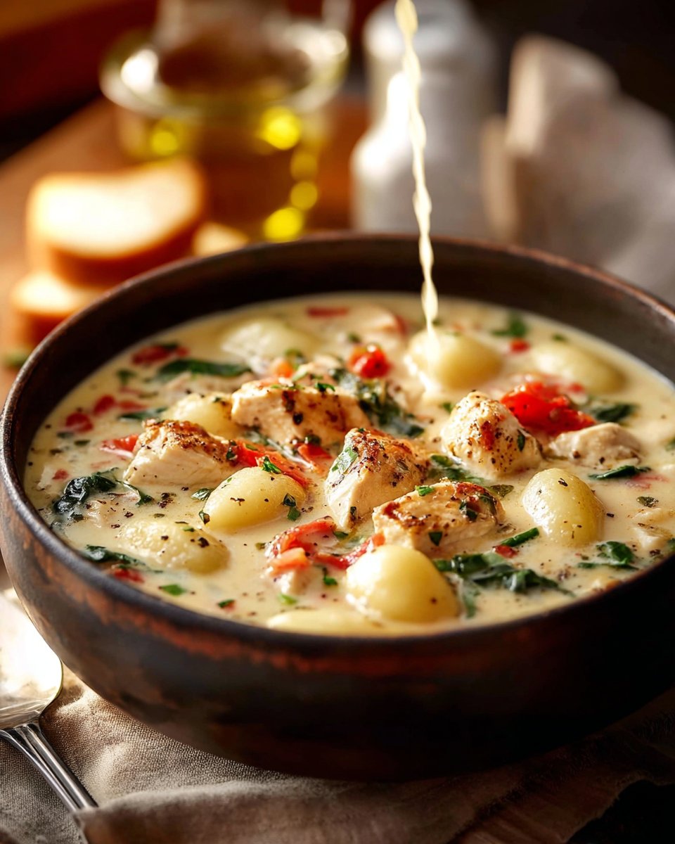 Olive Garden Chicken Gnocchi Soup