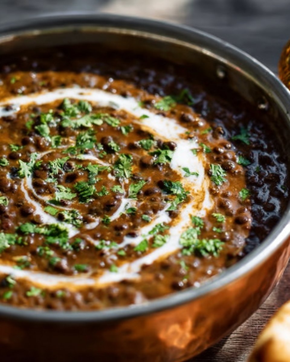 Vegan Black Lentil Curry