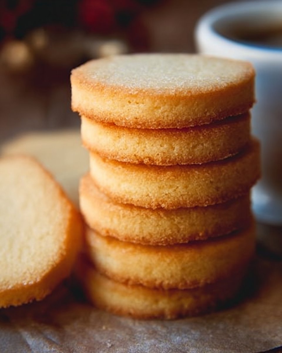 Buttery 3-Ingredient Shortbread Cookies