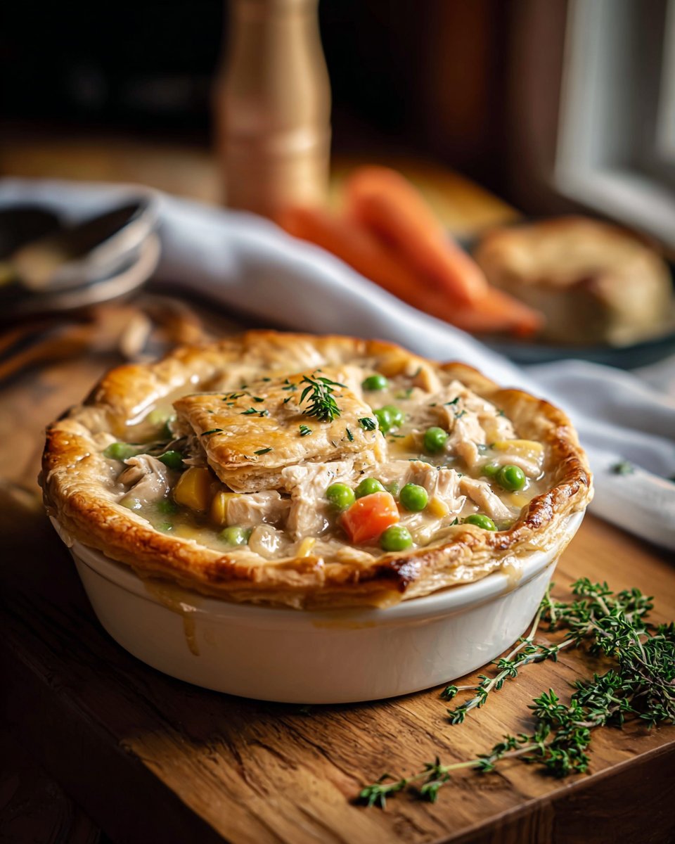 Slow Cooker Chicken Pot Pie