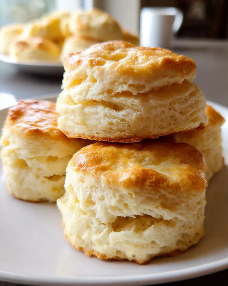 Fluffy and delicious homemade biscuits fresh out of the oven