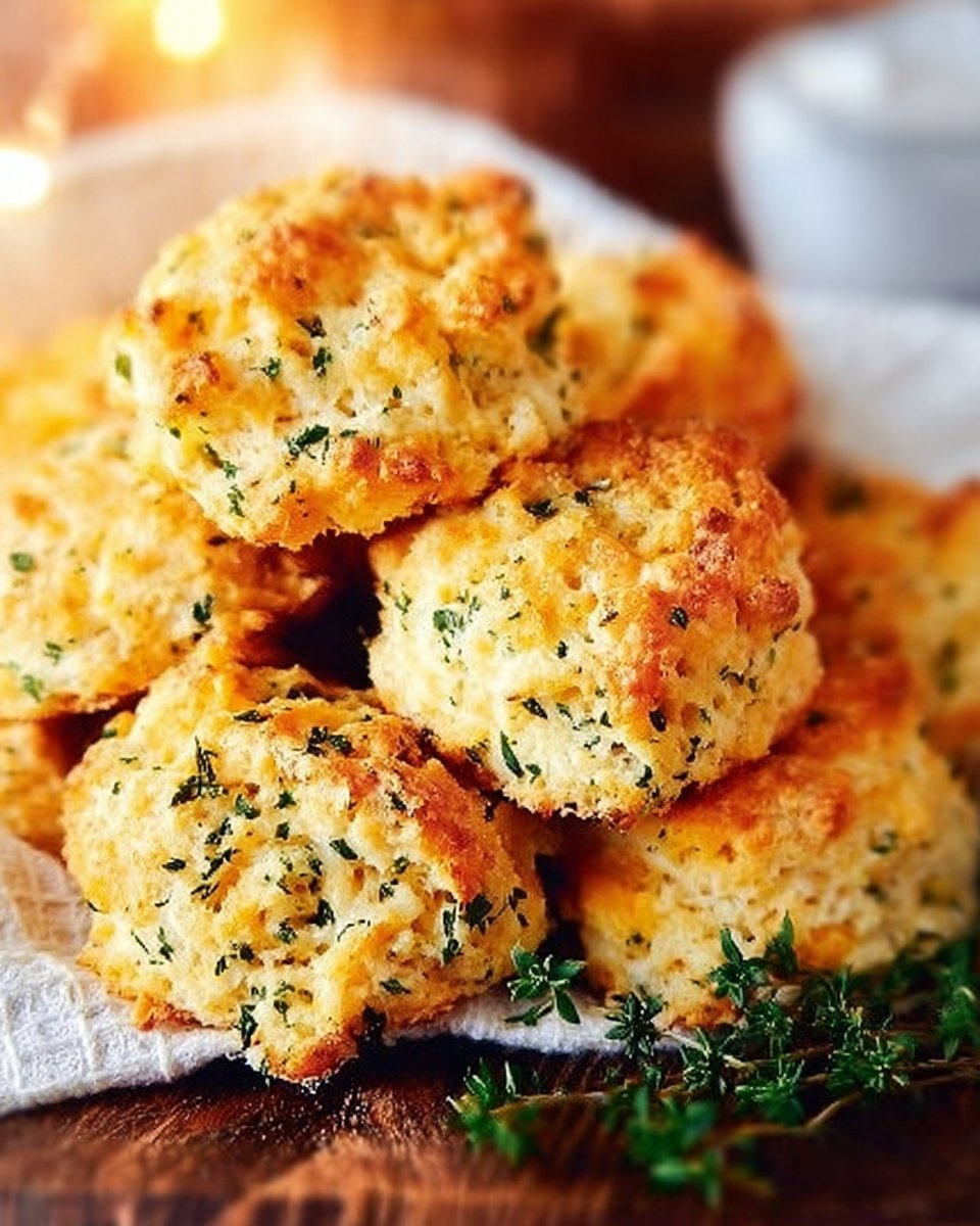 Easy Cheesy Garlic Biscuits