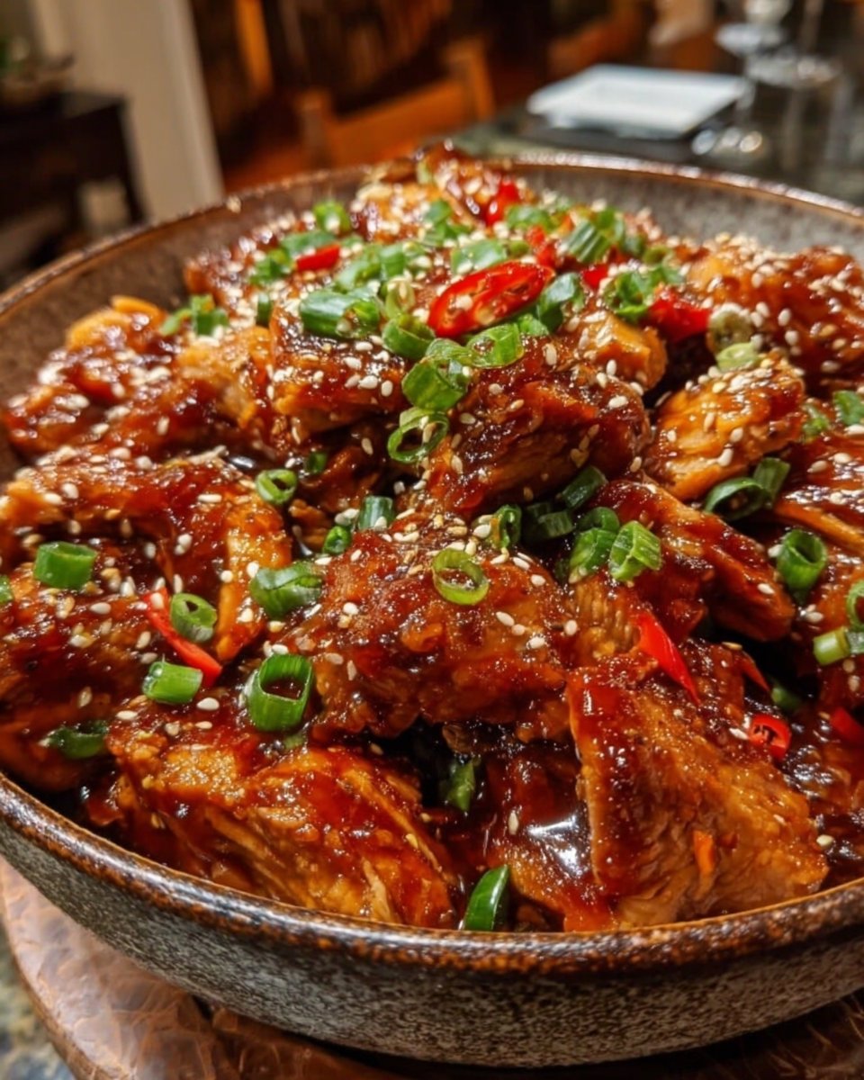 Slow Cooker Sweet Chili Chicken