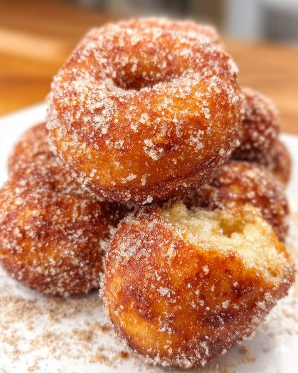 3-Ingredient Banana Donuts
