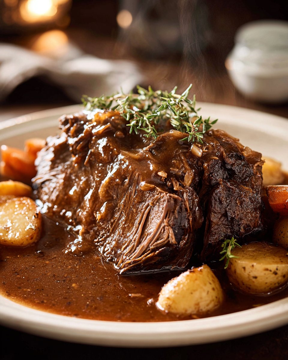 Crockpot Pot Roast with Gravy
