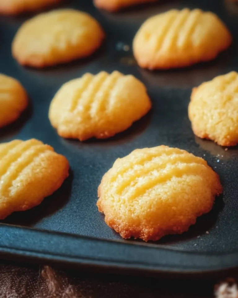 Delicious mini butter cookies baked to perfection