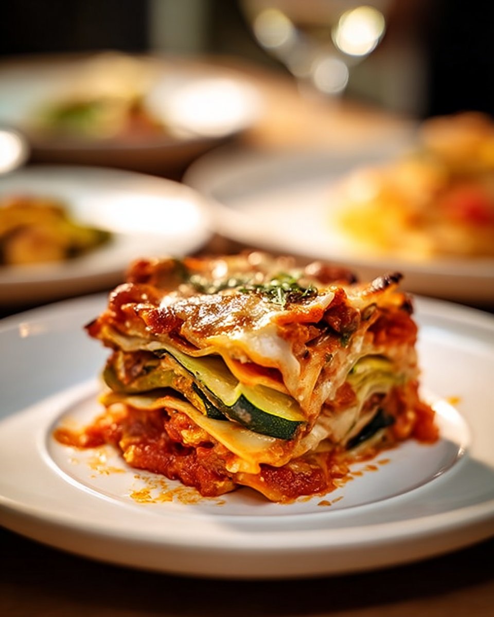 Jamie Oliver's Roasted Vegetable Lasagna Recipe