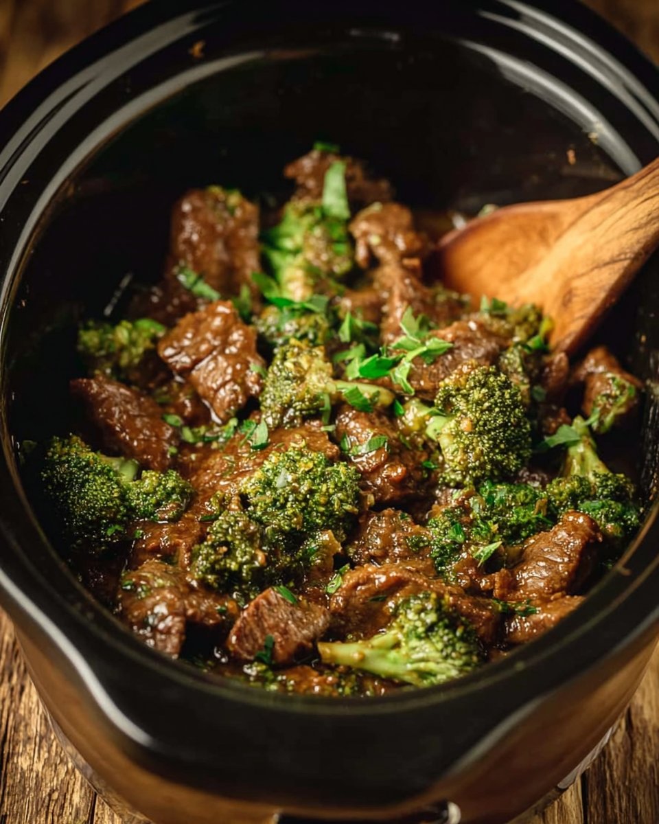 Beef and Broccoli Crock Pot Recipe
