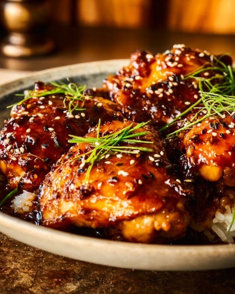Slow Cooker Honey Garlic Chicken
