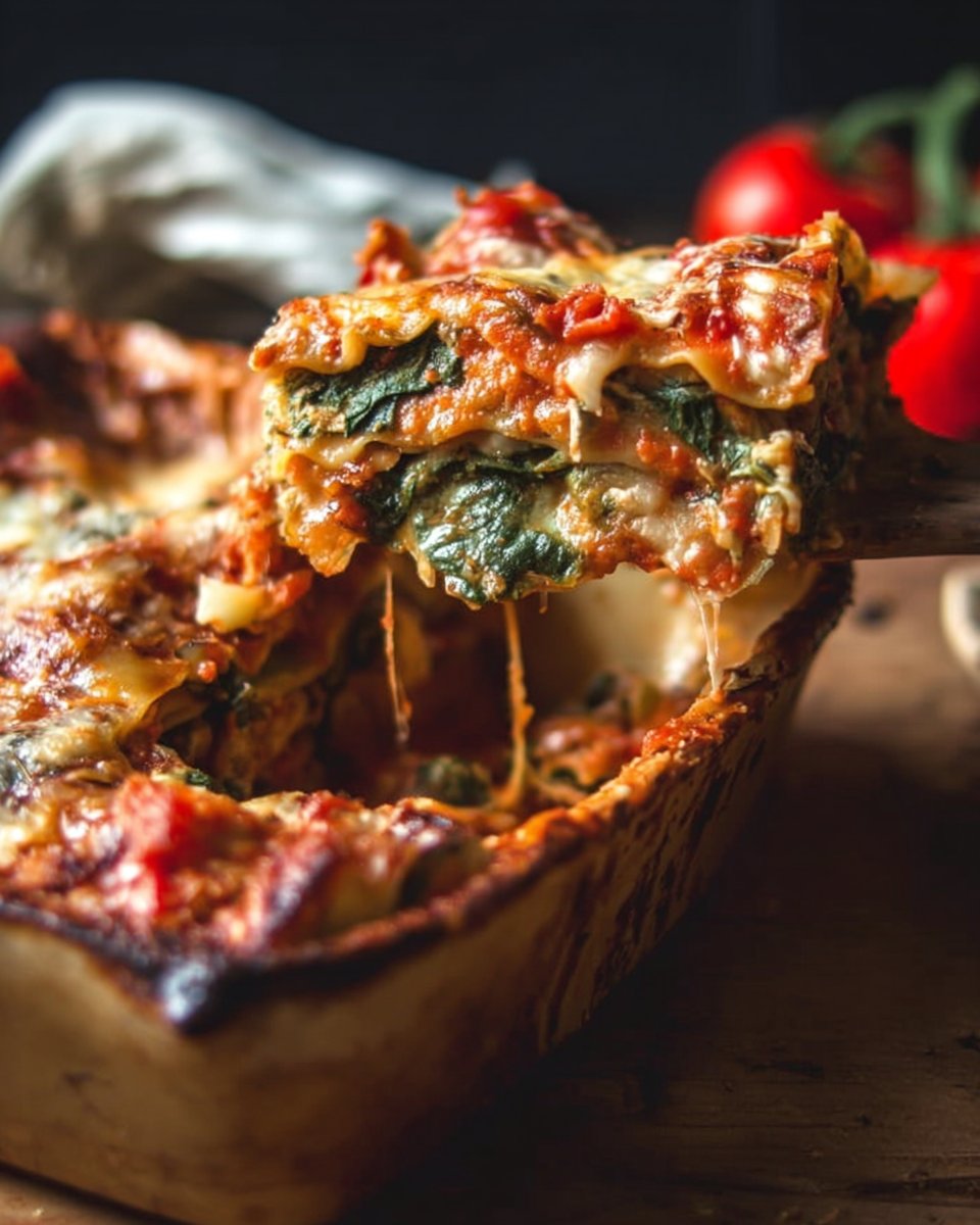 Vegetable Lasagna with Spinach: Love Italy