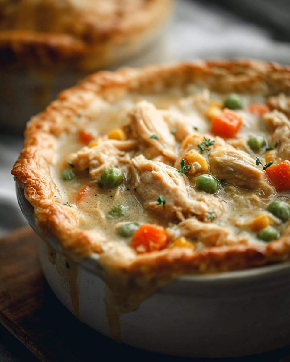 Slow Cooker Chicken Pot Pie