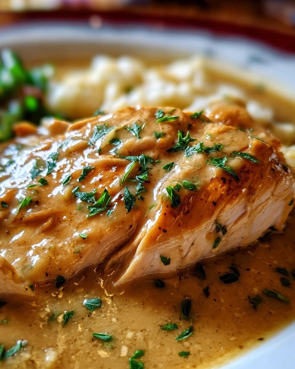 Crockpot Chicken & Gravy