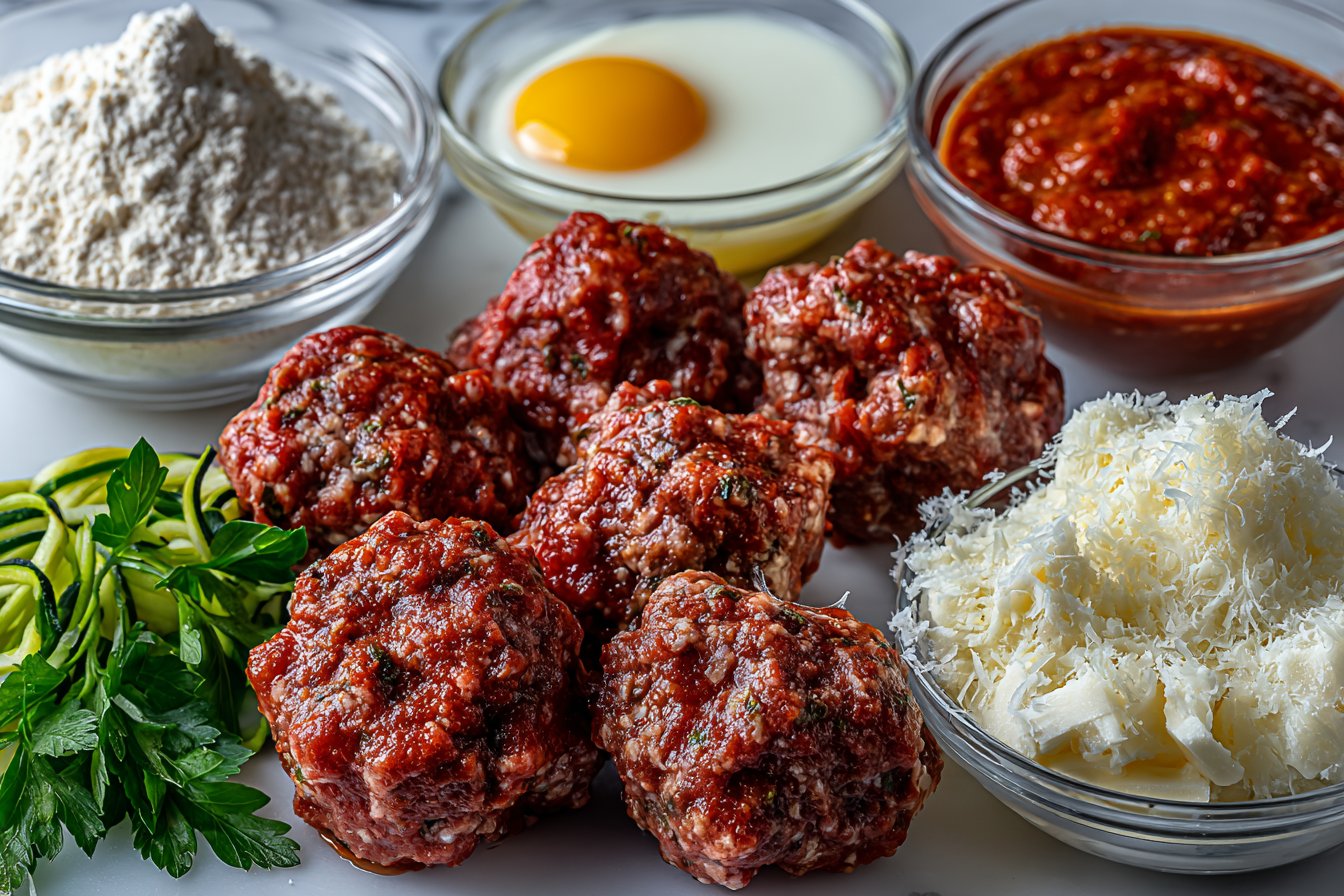 Tuscan Low Carb Meatballs
