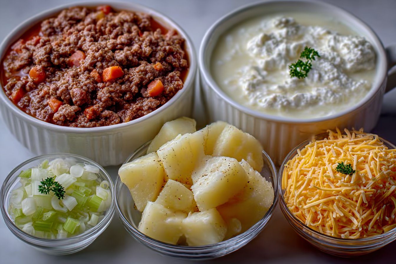 Extra Creamy Slow Cooker Cheeseburger Soup
